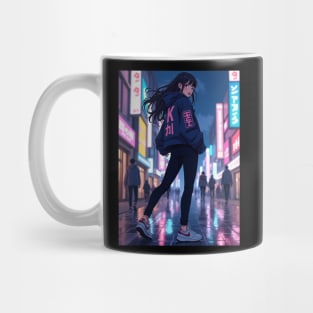 Dynamic Anime Vibes: A Journey of Color and Emotion Mug
